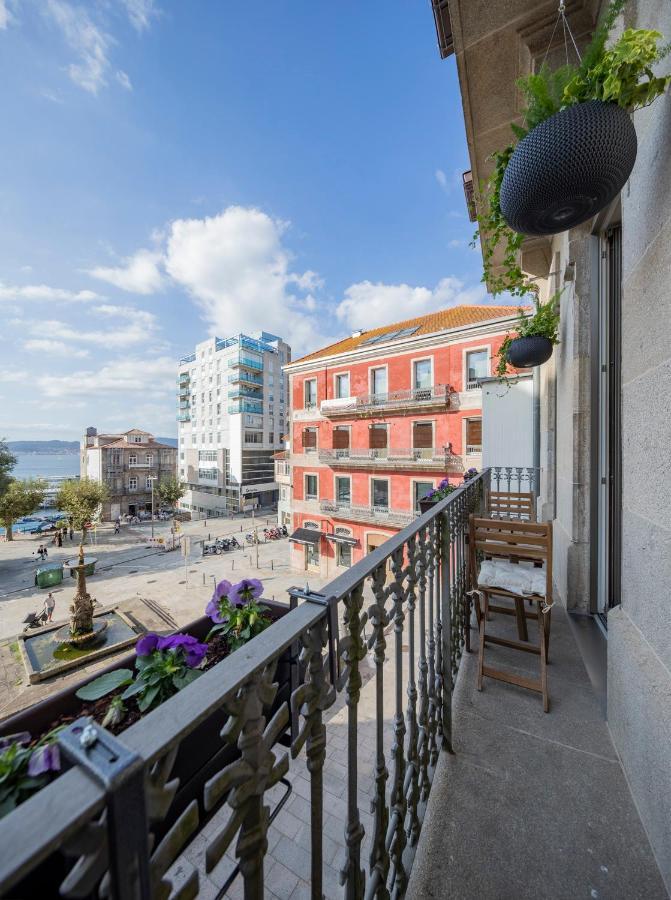 Refugio De Paz Y Encanto En El Corazon De Vigo Con Vistas Al Mar Екстер'єр фото