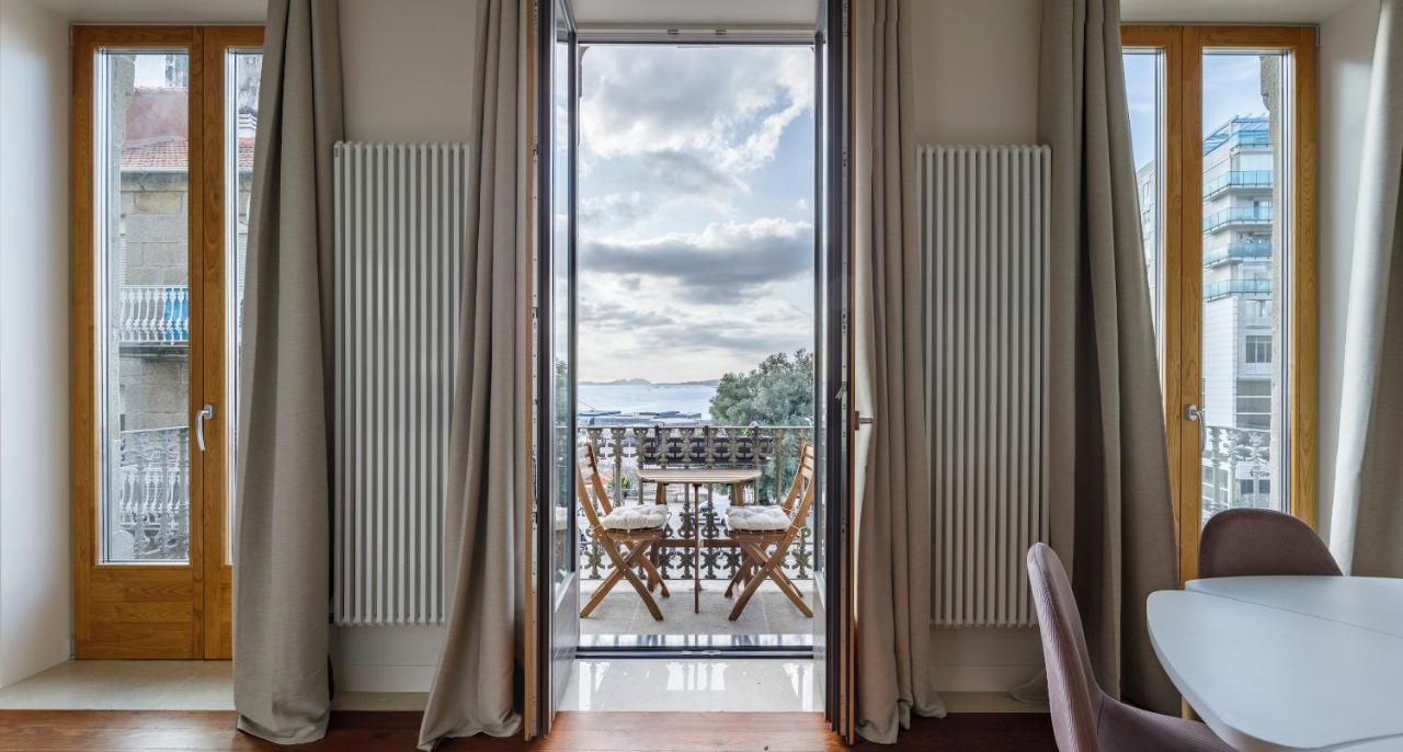 Refugio De Paz Y Encanto En El Corazon De Vigo Con Vistas Al Mar Екстер'єр фото